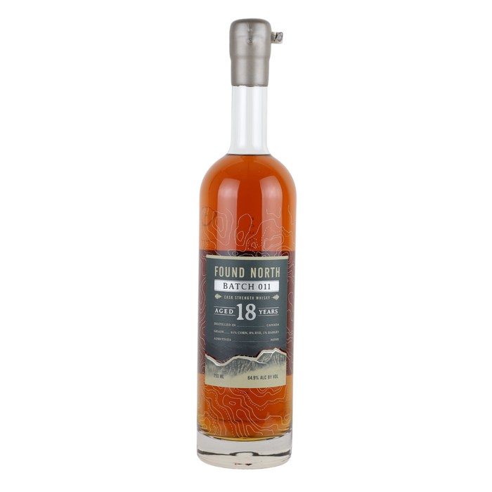 Found North 18 Year Batch 011 Cask Strength Canadian Whisky